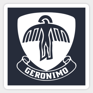 Mod.4 Geronimo 501st Airborne Parachute Infantry Magnet